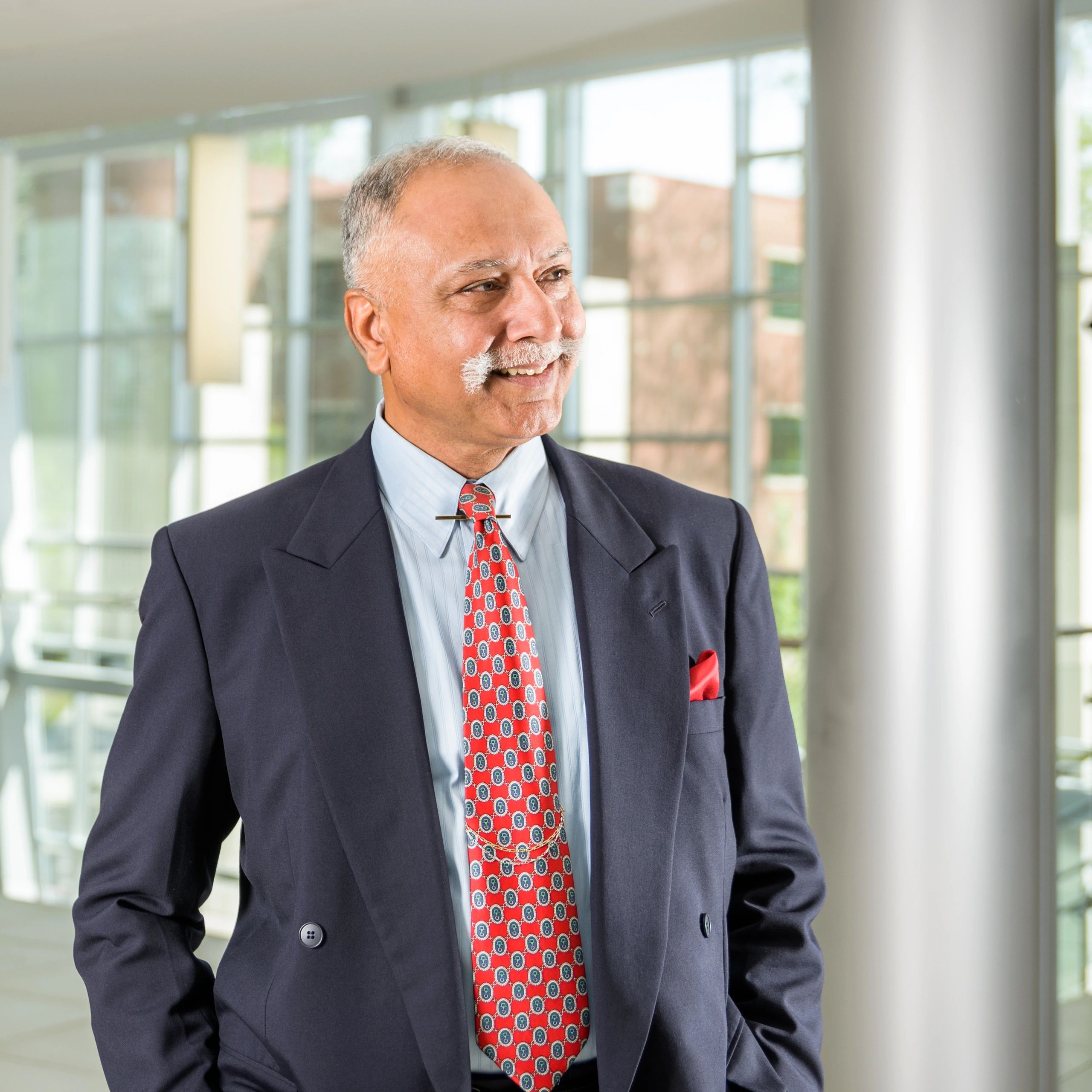 Portrait of the dean